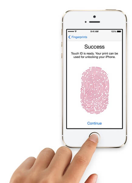 Touch ID in action