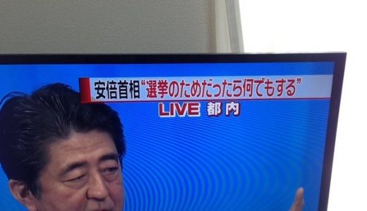 テレビの偏向報道。