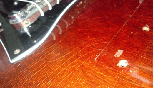 ウェザーチェック！！ラッカー塗装のギターの特徴