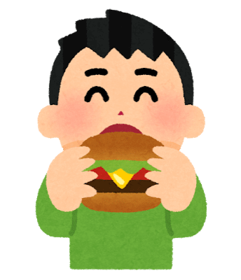 Syokuji hamburger boy