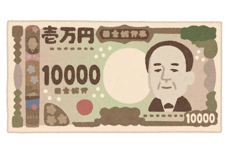 1万円札の防御力！