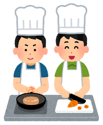Cooking men